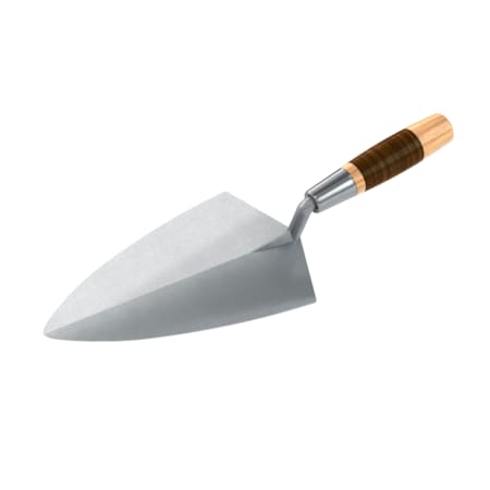 Bon Tool Bon 72-635 Brick Trowel Forged 10" Philadelphia Leather Handle 72-635